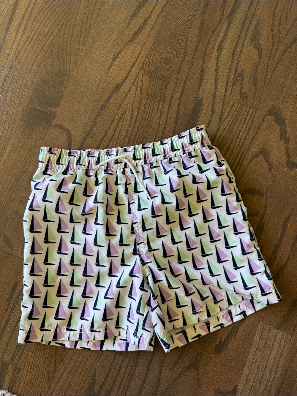 Janie and Jack sailboat Swim Shorts